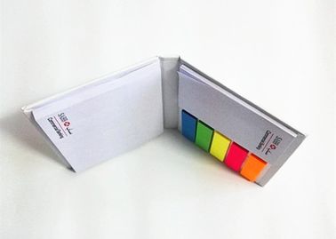 色とりどりのストライプとハードカバー ポスト そのメモ オーダーメイド ステキメモ 大きいメモ パッドと小さなメモ パッド