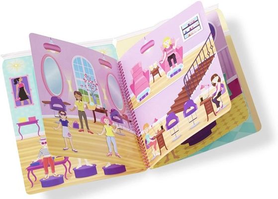 子供向けのカスタム 3D 膨らんだステッカー 安全で環境にやさしい素材 様々な形やサイズ