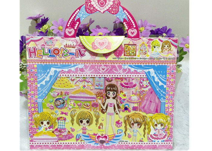 子供向けのカスタム 3D 膨らんだステッカー 安全で環境にやさしい素材 様々な形やサイズ